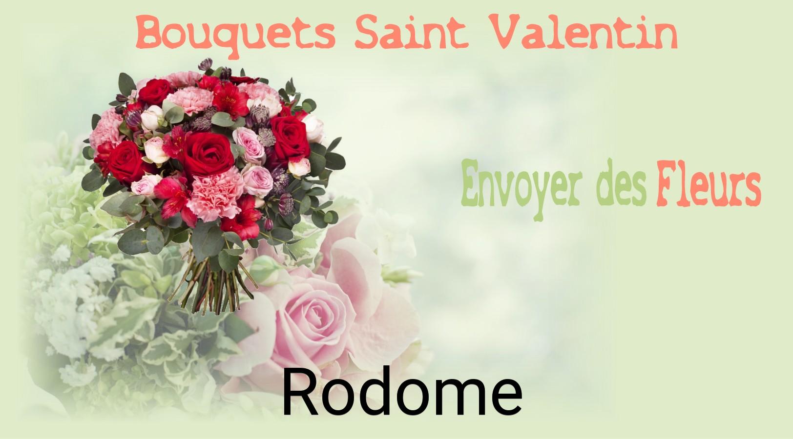Roses de Saint-Valentin livrées à Rodome